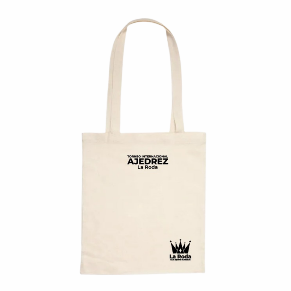 Totebag oficial Open Chess La Roda