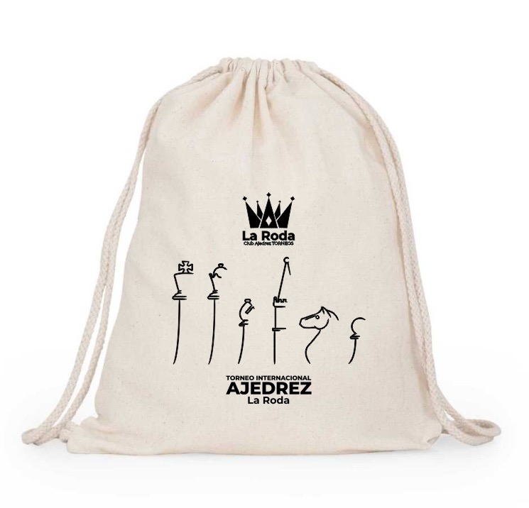 Mochila oficial Open Chess La Roda